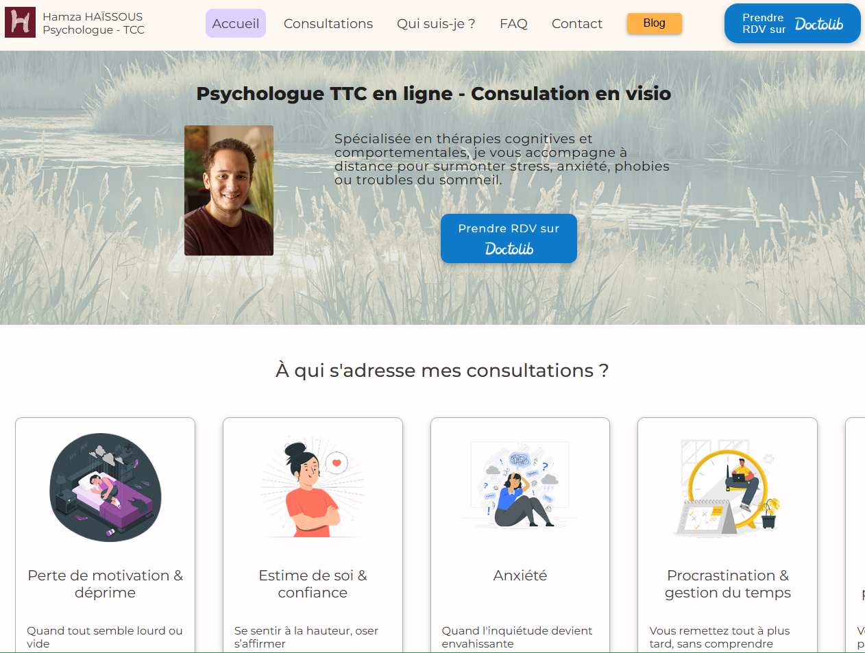 Psychologue TCC